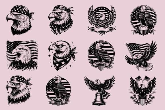 American Eagle Svg: Patriotic Design for Creative Projects