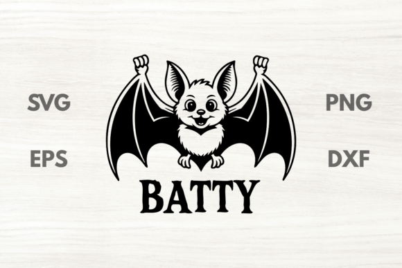 Batty SVG: Spooky Cuteness for Your Designs