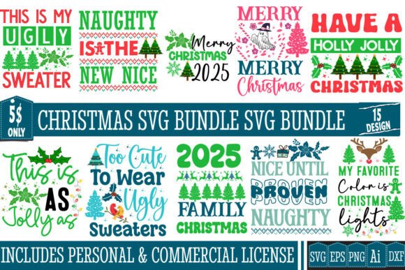 Christmas SVG Mega Bundle Free Download