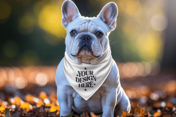 Dog Bandana Mockup: A Must-Have for Pet Lovers and Designers