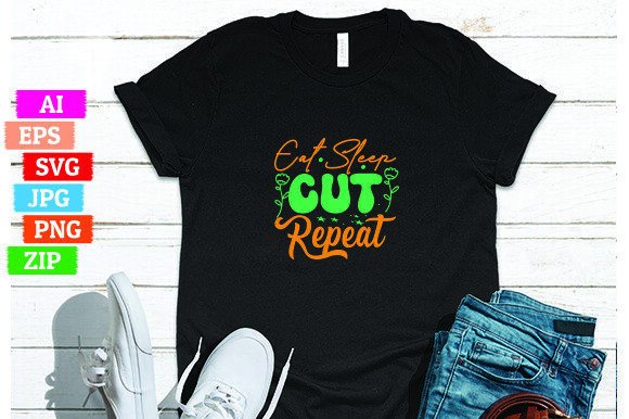 Eat Sleep Cut Repeat: A Guide to Simplifying Your Print on Demand Business