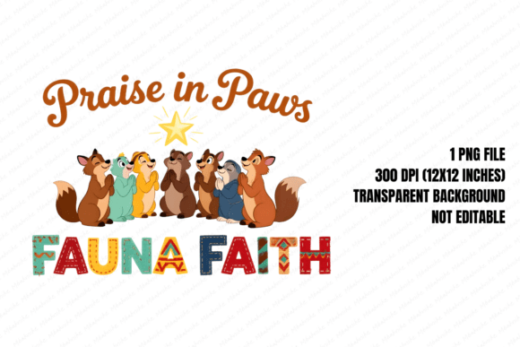 Exploring the Versatility of Fauna Faith Animal Prayer PNG