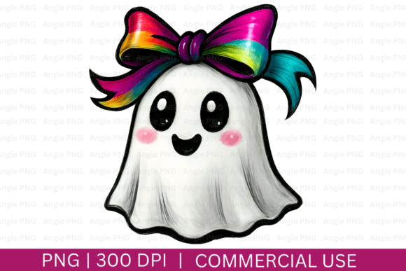Halloween Ghost Coquette PNG: A Versatile Digital Design for Creative Projects