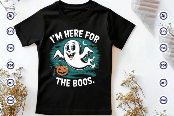 I’m Here for the Boos PNG T-Shirt