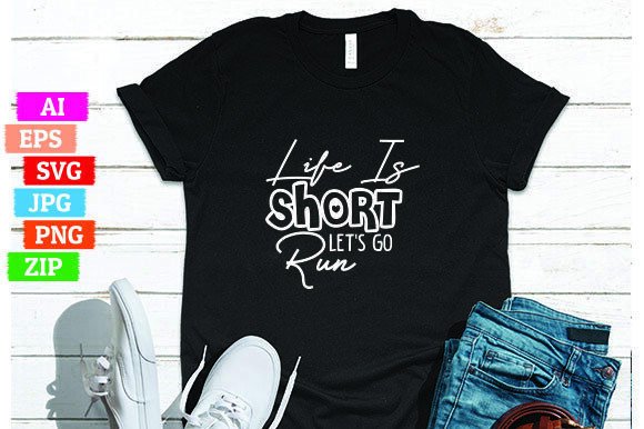 Life Is Short, Let’s Go Run: A Versatile Design for Every Lifestyle