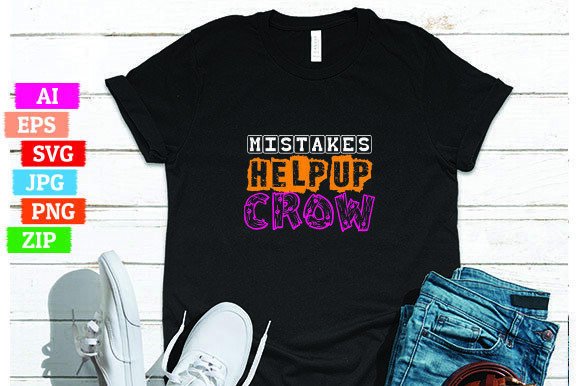 Mistakes Help Up Crow: Why High-Quality T-Shirt Designs Matter for Your Print on Demand Business