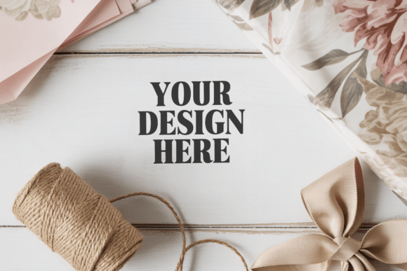 Romance Wood Product Background Mockup