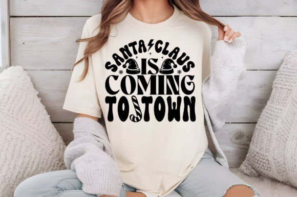 Santa Claus is Coming to Town Svg: A Versatile Design for All