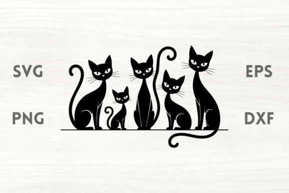Spooky Cats SVG: A Whimsical Halloween Design for All Occasions