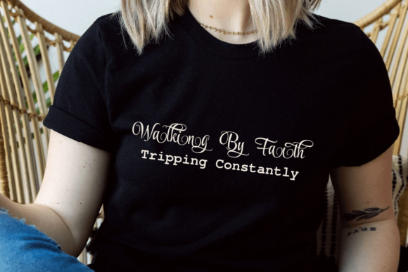 Walking by Faith Tripping Constantly Svg: A Versatile Digital Asset for Creative Expression