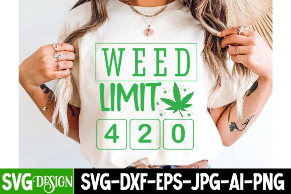 Weed Limit 420 SVG Design